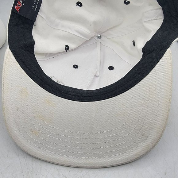 K1 Speed Adults Hat Cap White Go Karts Casual Comfort Adjustable Lightweight - Picture 9 of 9